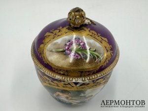 Чашка с мифологическим сюжетом. Германия, Meissen, 18 век. Фарфор, роспись.