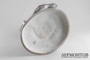 Статуэтка. Медведица с медвежатами. Фарфор. Фрауройт. Германия. XXв.