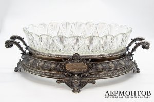 Ваза для фруктов. Германия, ювелирная фирма Koch Bergfeld, нач. 1900-х гг. Серебро.