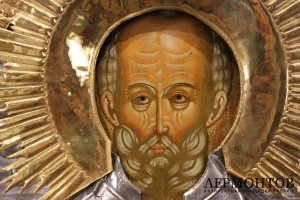 Икона Николай Чудотворец. Конец XIX века. Россия