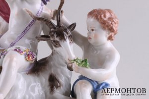 Статуэтка Аллегория. Осень. Фарфор, роспись. Мейсен. Нач. XX века