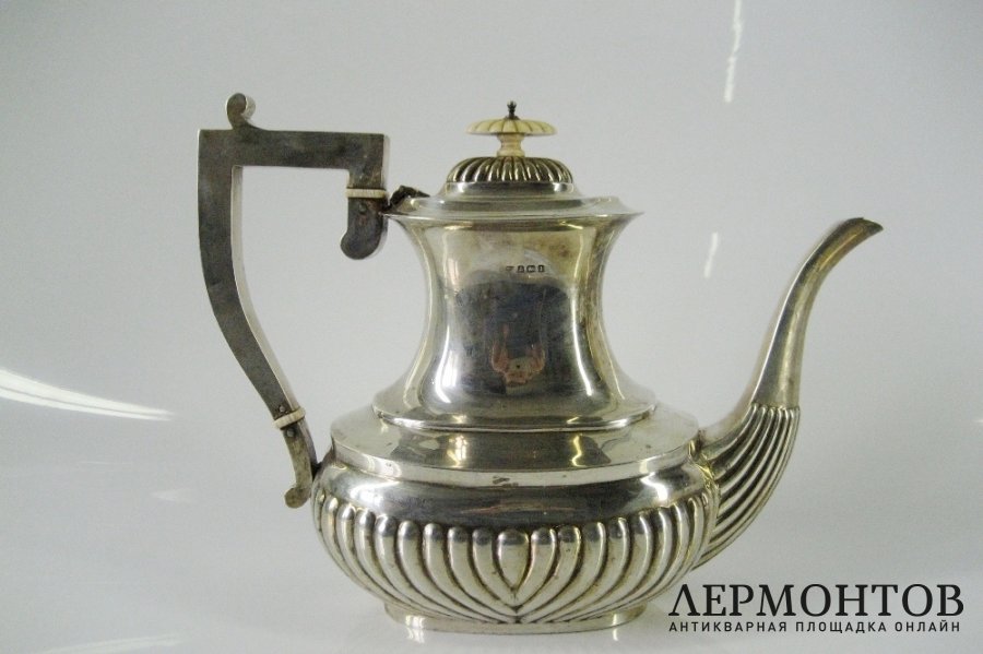 Чайник. Серебро 925 пробы.Бирмингем, XIX век.