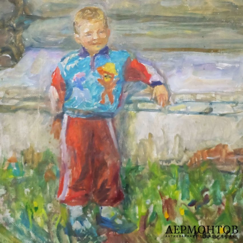 Картина Мальчик. Клара Власова. Середина XX века.