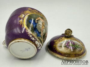 Чашка с мифологическим сюжетом. Германия, Meissen, 18 век. Фарфор, роспись.