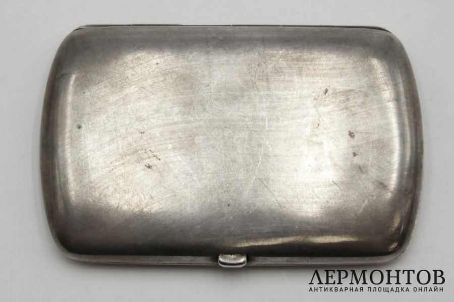 Портсигар. Серебро 84 пр. Россия, Хлебников И.П., 1908-1917 гг.