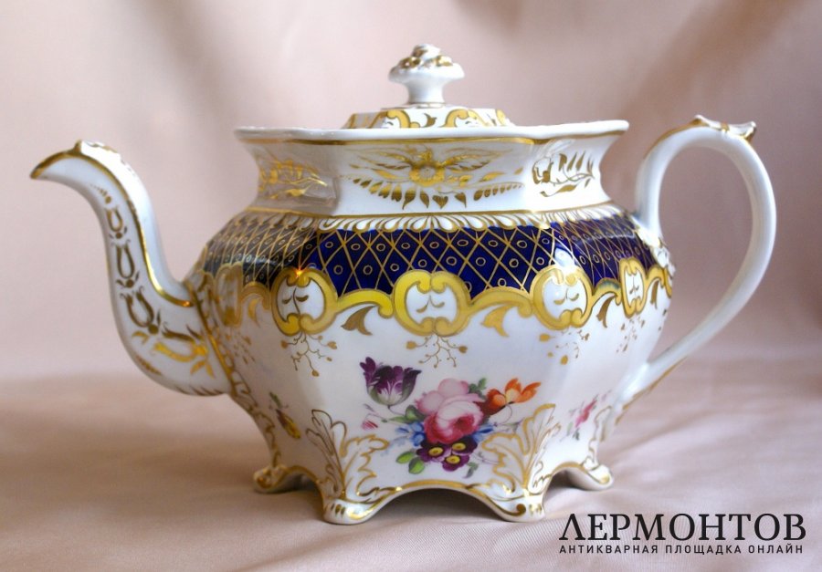 Фарфоровый чайный сервиз, Англия, Ridgway, 1820-30е гг