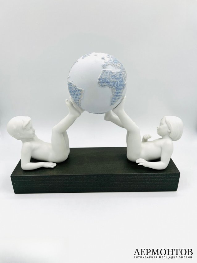 Статуэтка «Братство». Фарфор, роспись, Lladro, Испания, современная работа