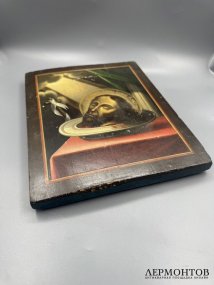 Икона «Усекновение главы Иоанна Предтечи». Дерево, Россия, 20 век