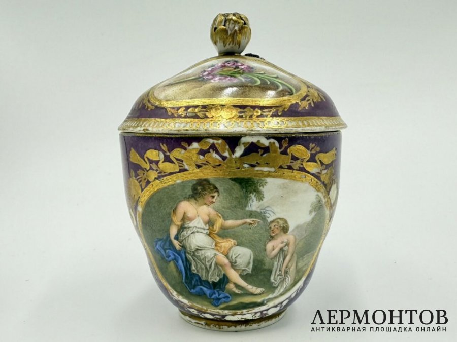 Чашка с мифологическим сюжетом. Германия, Meissen, 18 век. Фарфор, роспись.