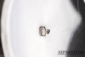 Кофейная пара в стиле ампир. Серебро 950 пробы. Франция