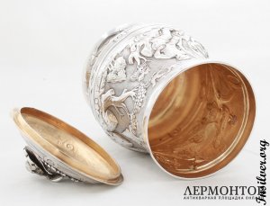 Большая чайница. 1865 год. Российская империя.