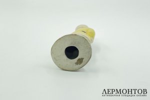 Статуэтка Дед Мороз. Предположительно производство Россия, начало 20 века. Бисквит.
