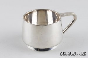 Подстаканник в русском стиле. Россия, мастерская Грачева. Серебро 84 пробы. 