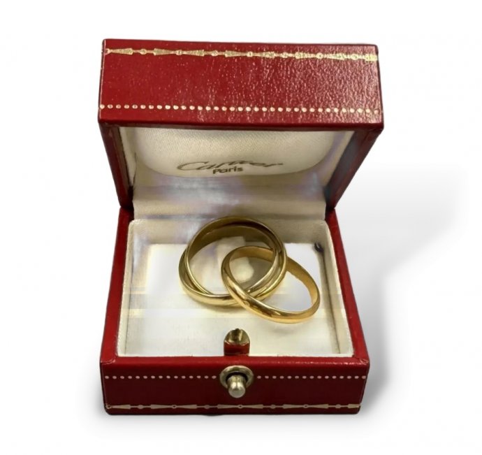 Кольцо «Trinity», размер 19. Золото 750 пробы, Cartier