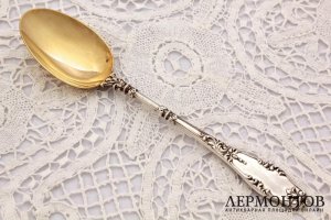 Набор чайных ложек. Серебро 950. Франция