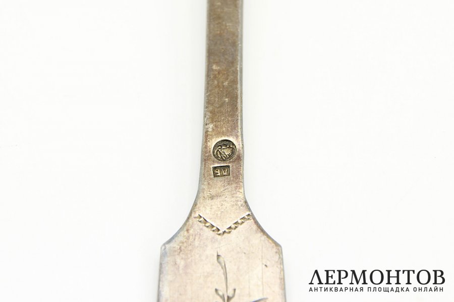 Ситечко для чая. Серебро 84 пробы. Россия, 1899-1905.