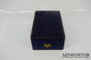 Подарочный набор под яйцо. Серебро 950 пробы, золочение. Франция, XIX век.