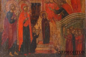 Икона Введение во Храм Святой Богородицы. Ярославль, 17 в.