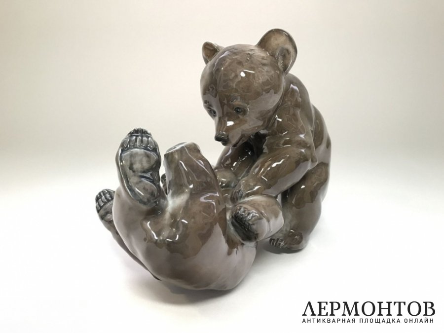 Статуэтка «Медведи». Фарфор, Rosenthal, Германия, 1960 год