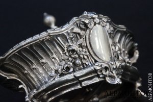 Набор солонок. Серебро 950. Франция