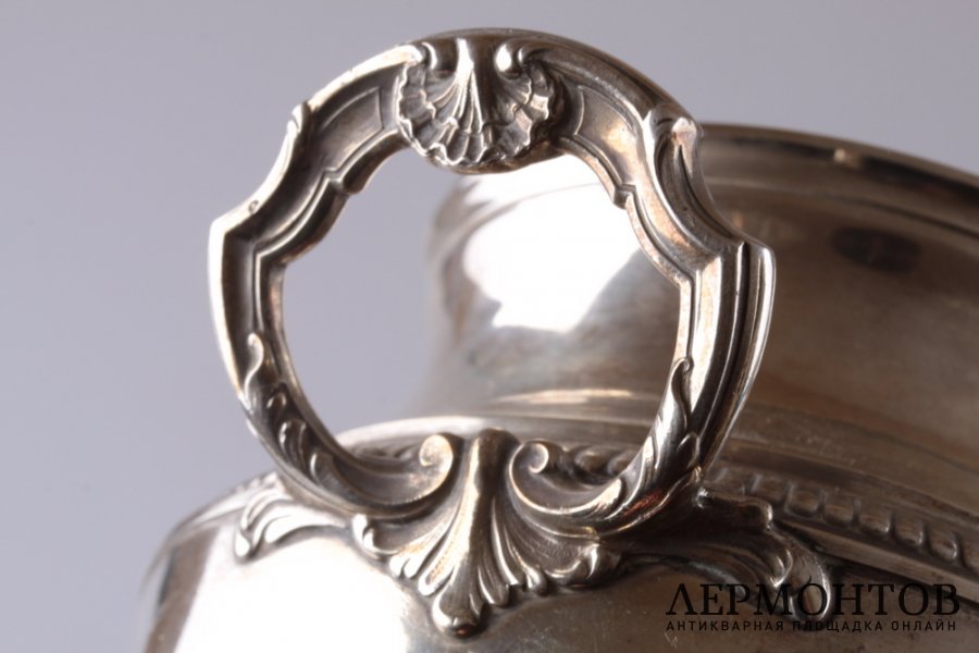 Сахарница Louis Coignet. Серебро 950 пробы. Конец XIX в. Франция