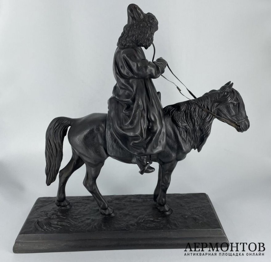 Скульптура Киргиз. Каслинский завод, 1895 г. Чугун.