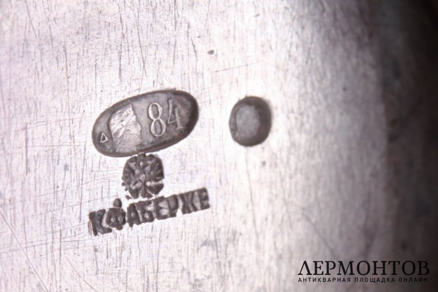 Молочник в классическом стиле. Карл Фаберже. Серебро 84 пробы. Россия.