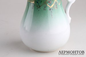 Молочник.Фарфор, роспись. Фабрика Кузнецова. Российская империя, 1890-1910е годы