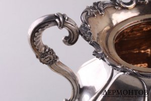 Сахарница. М.Лыков. Серебро 84 пробы. Российская империя. 1840 г.