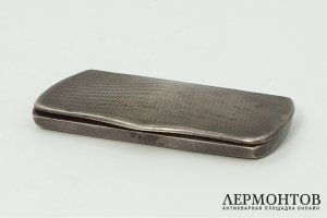 Футляр для пенсне. Западная Европа, конец 19 - начало 20 в. Серебро 900 пробы.