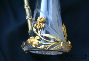 Набор для ликера, тет-а-тет. WMF, Германия, начало 20в