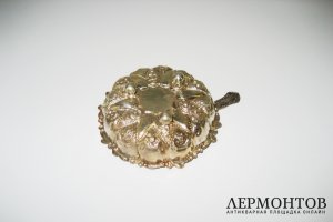 Солонка. Серебро 925 пробы, золочение. Великобритания, XIX век.