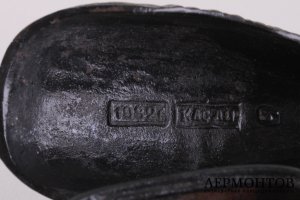 Чернильница Броненосец. Чугун. СССР, Каслинский чугунолитейный завод, 1952 г. 