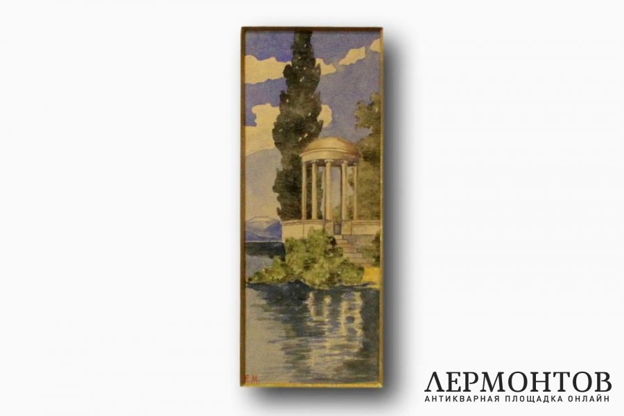Картина. Лукш-Маковская Е.К. Ротонда. 1902 год.