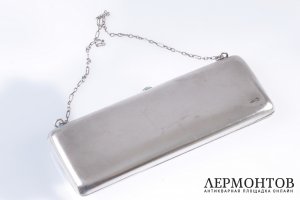 Кошелек. П. Баскаков. Серебро 84, золотые накладки. Российская империя