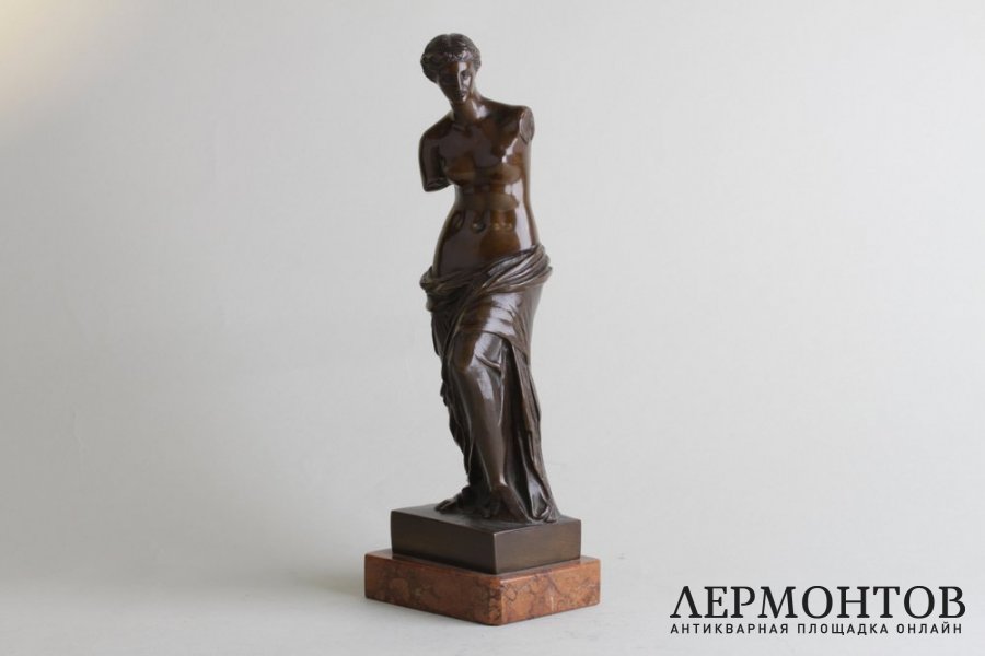 Скульптура Венера Милосская. Франция, Париж, кон. 19 в. Бронза.
