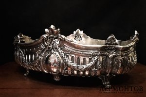 Ваза для фруктов в стиле ампир. Boulenger. Франция, Париж, XIX в.