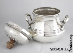 Сахарница Puiforcat. Серебро 950. Франция