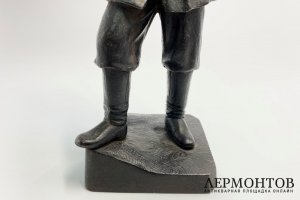 Скульптура Ермак. Россия, Куса, конец 19 - начало 20 века. Чугун, литье, крашение.