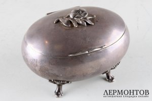 Шкатулка. Серебро 84 пробы. Россия, конец 18 века.