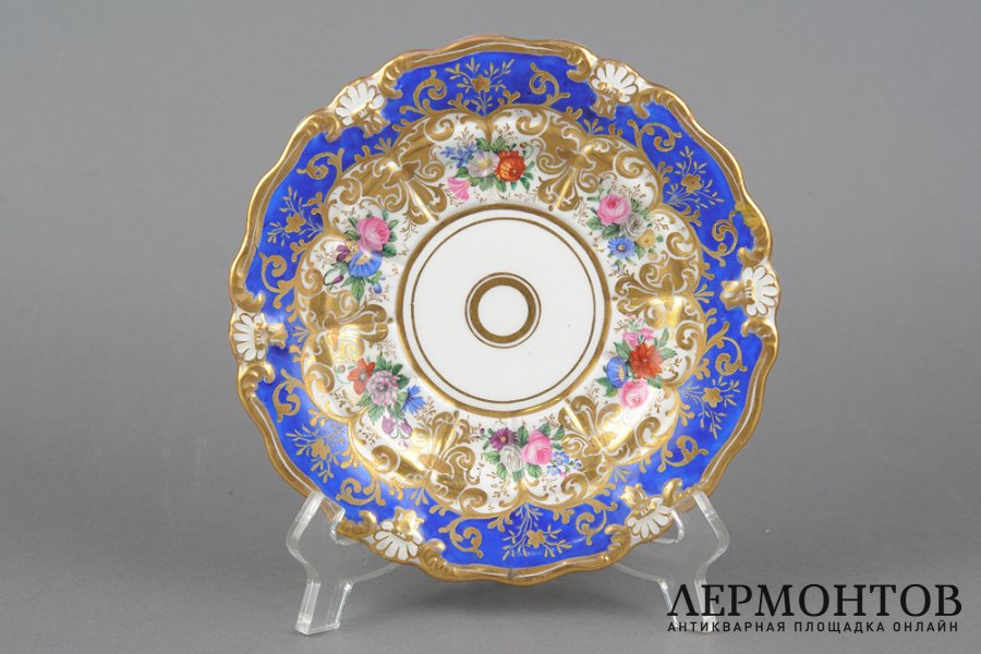 Чайная пара. Германия, Королевская фарфоровая мануфактура, 1837-1844-е гг. Фарфор.
