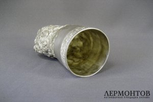 Кубок. Серебро 800 пробы. Германия, вторая половина XIX века.