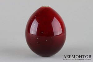 Пасхальное яйцо с инициалами Н2 и короной. Россия, Императорский фарфоровый завод 19в