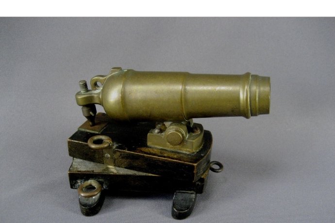Модель морской пушки. Европа, XIX век.  