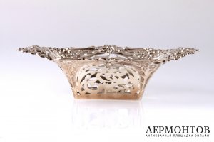 Конфетница M.Bro. Серебро 925. Англия