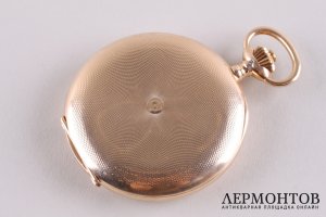 Часы мужские карманные International Watch Co. Золото 585. Швейцария, 1900е-1920е