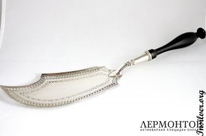 Лопатка. 1819-1838 годы. Серебро 950. Франция