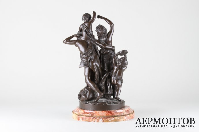 Скульптура Триумф Вакха. Clodion. Бронза, мрамор. Франция, кон. XIX - нач. XX вв.