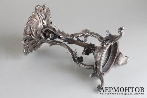 Парные вазы-фруктовницы. Серебро 950 пробы. Mellerio dits Meller.Франция.