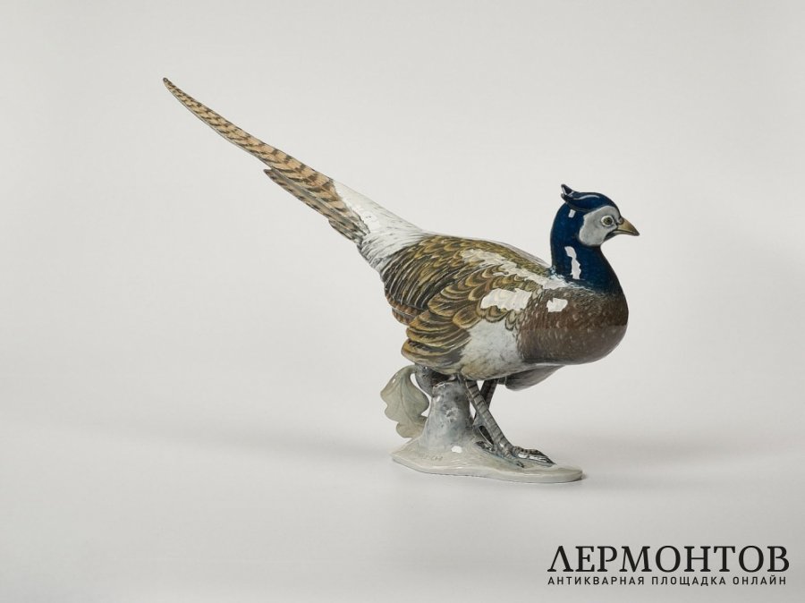 Статуэтка «Фазан». Фарфор, Rosenthal, Германия, 1956 год
